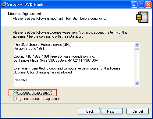 dvdflick accept agreement